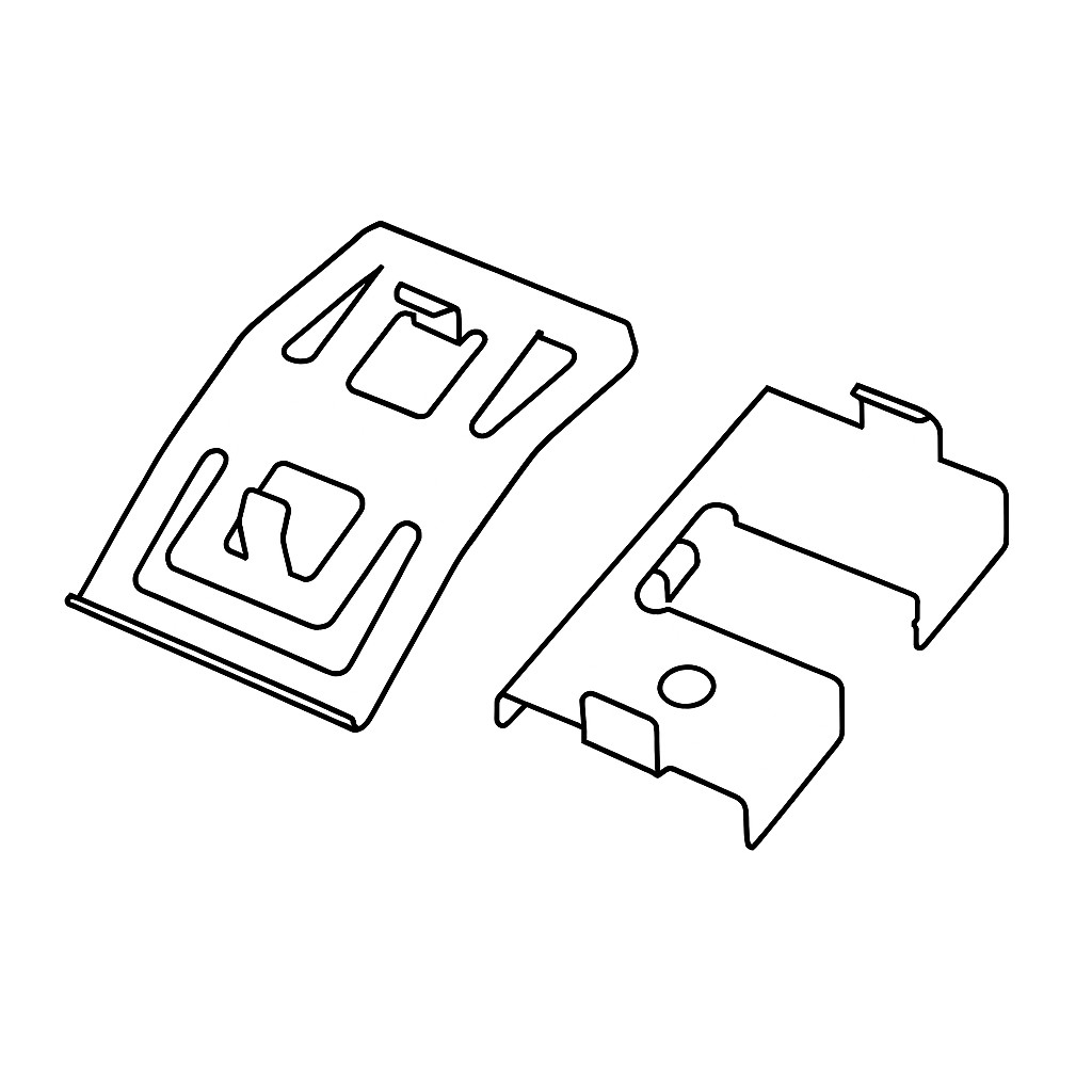 Ressort de plaquette de frein avant